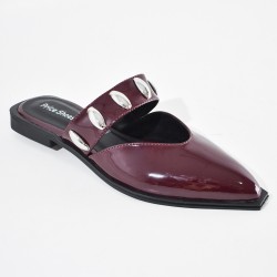 Price Shoes Sandalias tipo mule para Mujer 182MS268VINOTINTO