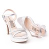 Price Shoes Sandalia Tacón para Mujer 182FL872PLATA