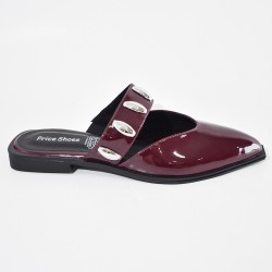 Price Shoes Sandalias tipo mule para Mujer 182MS268VINOTINTO