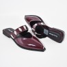 Price Shoes Sandalias tipo mule para Mujer 182MS268VINOTINTO