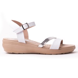 Price Shoes Sandalia Confort Mujer 182NV355BLANCO