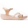 Priceshoes Sandalias Confort Para Mujer 182NV352AMARETTO