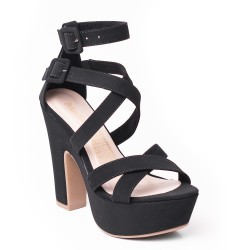 Price Shoes Tacon Moda Mujer 182VI874NEGRO