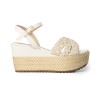 Price Shoes Sandalias Con Plataforma Mujer 192A-107BLANCO
