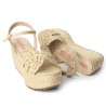 Price Shoes Sandalias Con Plataforma Mujer 192A-107NATURAL