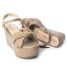 Price Shoes Sandalias Plataformas Mujer 192A-109CAMEL