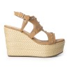 Price Shoes Sandalias Con Plataforma Mujer 192M-113AMARETTO
