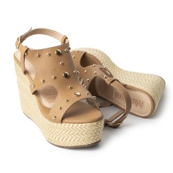 Price Shoes Sandalias Con Plataforma Mujer 192M-113AMARETTO