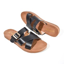 Price Shoes Sandalias de moda mujer 202BW932-269NEGRO