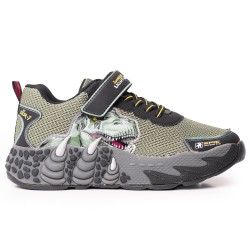 Price Shoes Tenis Infantiles con Luces para Niños 204GKNOGR25-DVERDE