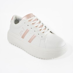 Price Shoes Tenis Con Plataforma Mujer 202WN46-ABOROROSA