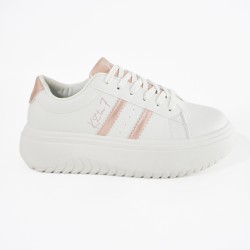 Price Shoes Tenis Con Plataforma Mujer 202WN46-ABOROROSA