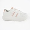 Price Shoes Tenis Con Plataforma Mujer 202WN46-ABOROROSA