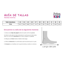 Price Shoes Tenis Infantiles con Luces para Niñas 204NAGR25-OOBLANCO