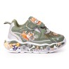 Price Shoes Tenis Infantiles con Luces para Niños 204NOGR25-SSVERDE