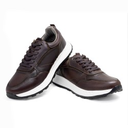Sky Walk Tenis Urbanos en Cuero para Hombre 663106BOSSCONAC