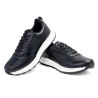 Sky Walk Tenis Urbanos en Cuero para Hombre 663106BOSSNEGRO