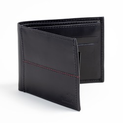 Sky Walk Billetera en Cuero para Hombre 773109CHARLYNEGRO
