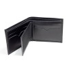 Sky Walk Billetera en Cuero para Hombre 773109CHARLYNEGRO
