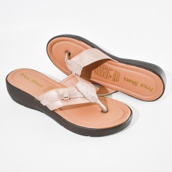 Price Shoes Sandalias tipo plataforma de moda para mujer 862M-13OROROSA