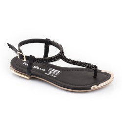 Priceshoes Sandalias Planas Mujeres 482Samaranegro