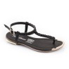Priceshoes Sandalias Planas Mujeres 482Samaranegro
