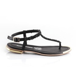 Priceshoes Sandalias Planas Mujeres 482Samaranegro