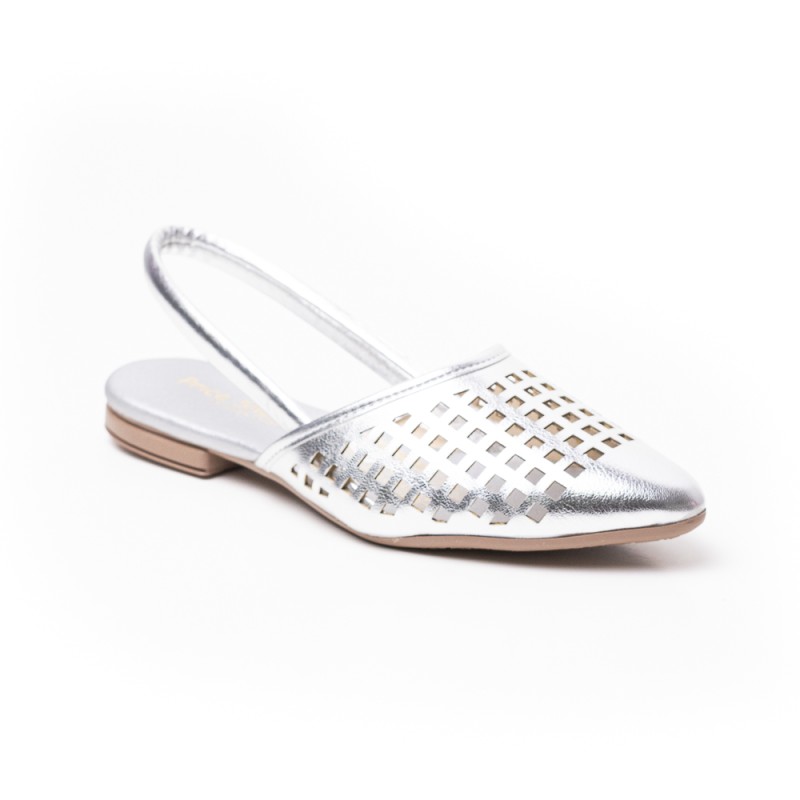 Price shoes zuecos mules de moda para mujer 6022010PLATA
