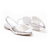 Price shoes zuecos mules de moda para mujer 6022010PLATA