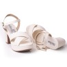 Price Shoes Sandalia Tacon para Mujer 462JC011TALCO