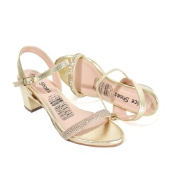 Price Shoes Tacones Elegantes Mujer 972R5-301ORO