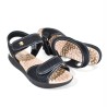 Price Shoes Sandalias Confort Mujer 0227142-118-1NEGRO