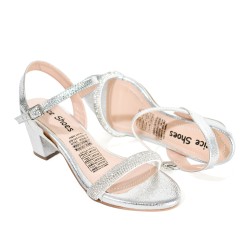 Price Shoes Tacones Elegantes Mujer 972R5-301PLATA