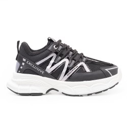 Price Shoes Tenis Moda Mujer 102034NEGRO