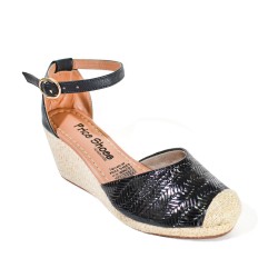 Price Shoes Plataformas Espadrille Mujer 692A256NEGRO