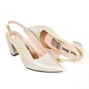 Price Shoes Tacones Elegantes Mujer 9726-252CHAMPANA
