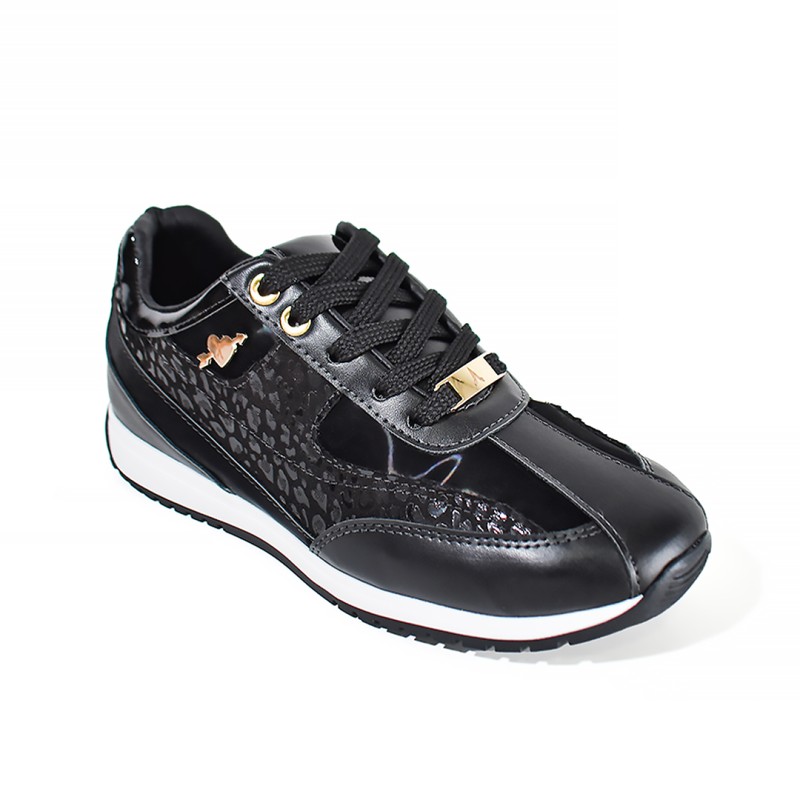 Price Shoes Tenis Urbanos Retro Mujer 352JAZMINNEGRO