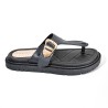 Price Shoes Sandalias Thong Casual Mujer 282LV209NEGRO