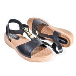 Price Shoes Sandalias Casual Moda Mujer 182NV219NEGRO