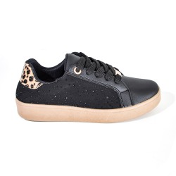 Price Shoes Tenis Urbanos Moda Mujer 582410NEGRO
