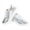 Price Shoes Tenis Urbanos Brillo Mujer 582408PLATA