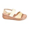Price Shoes Sandalias Confort Elastica Mujer 752SK13CHAMPANA