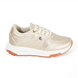 Price Shoes Tenis Urbanos Moda Mujer 282M-543CHAMPANA