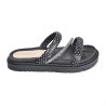 Price Shoes Sandalias Slide Brillo Mujer 282LV213NEGRO