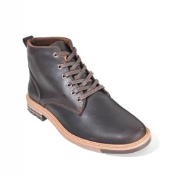 Price Shoes Botas Cordon Casual Cuero Hombre 66311150CAFE