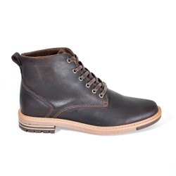 Price Shoes Botas Cordon Casual Cuero Hombre 66311150CAFE