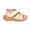 Price Shoes Sandalias Confort Hebilla Mujer 752SK15CHAMPANA