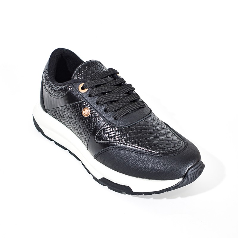 Price Shoes Tenis Urbanos Moda Mujer 282M-543NEGRO