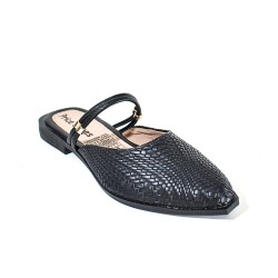 Price Shoes Baletas Tejida Moda Mujer 302V114NEGRO