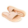 Price Shoes Sandalias Slide Tejida Mujer 282F-101LVARENA